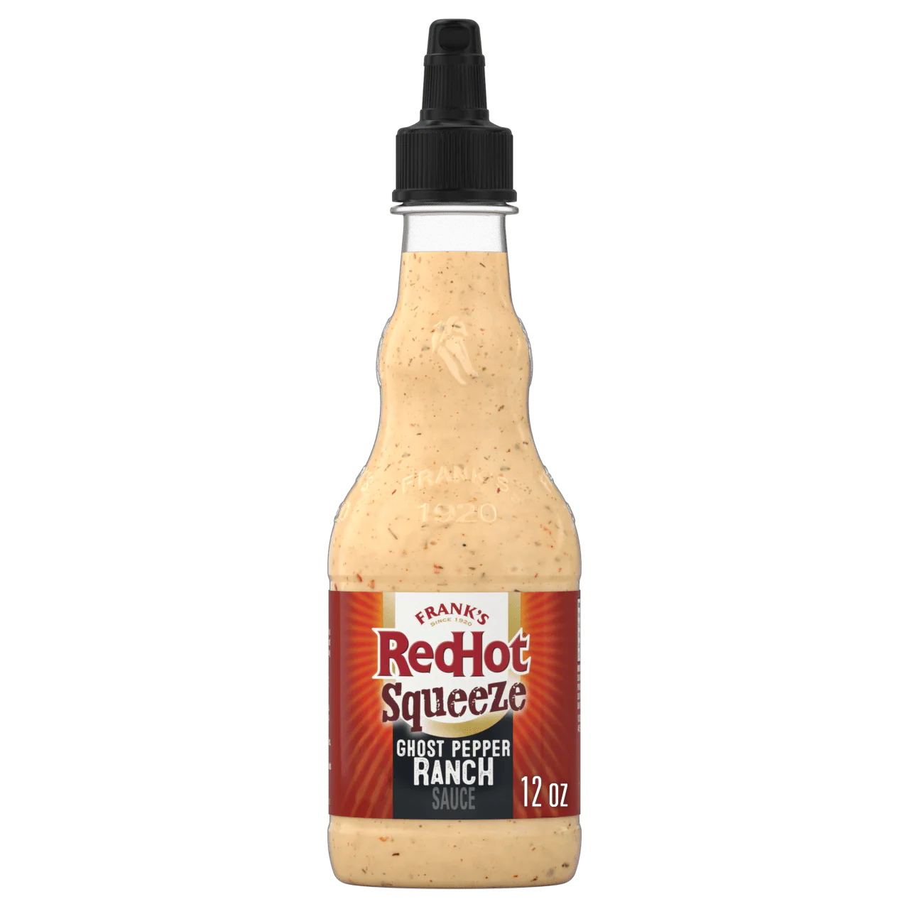 Frank's RedHot® Ghost Pepper Ranch Squeeze Sauce, 12.0 fl oz