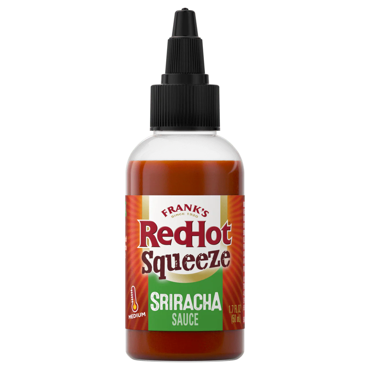 Frank's RedHot® Sriracha Mini Squeeze Hot Sauce, 1.7 fl oz