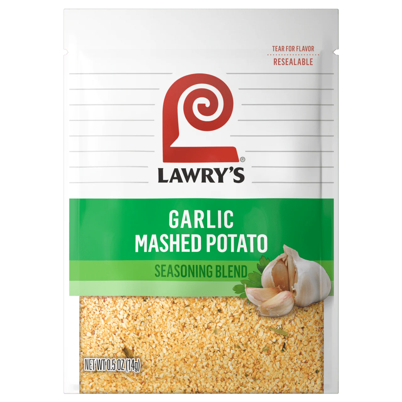 Lawry's® Garlic Mashed Potato Seasoning Blend, 0.5 oz