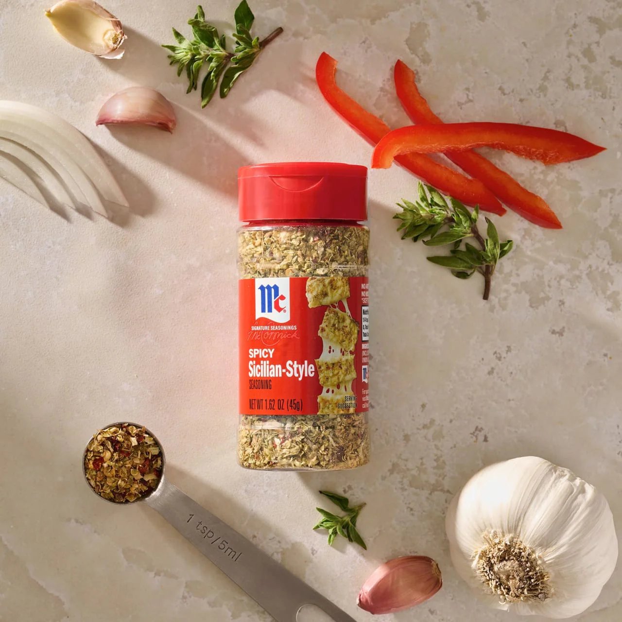 McCormick® Spicy Sicilian Style Seasoning, 1.62 oz - Image 7