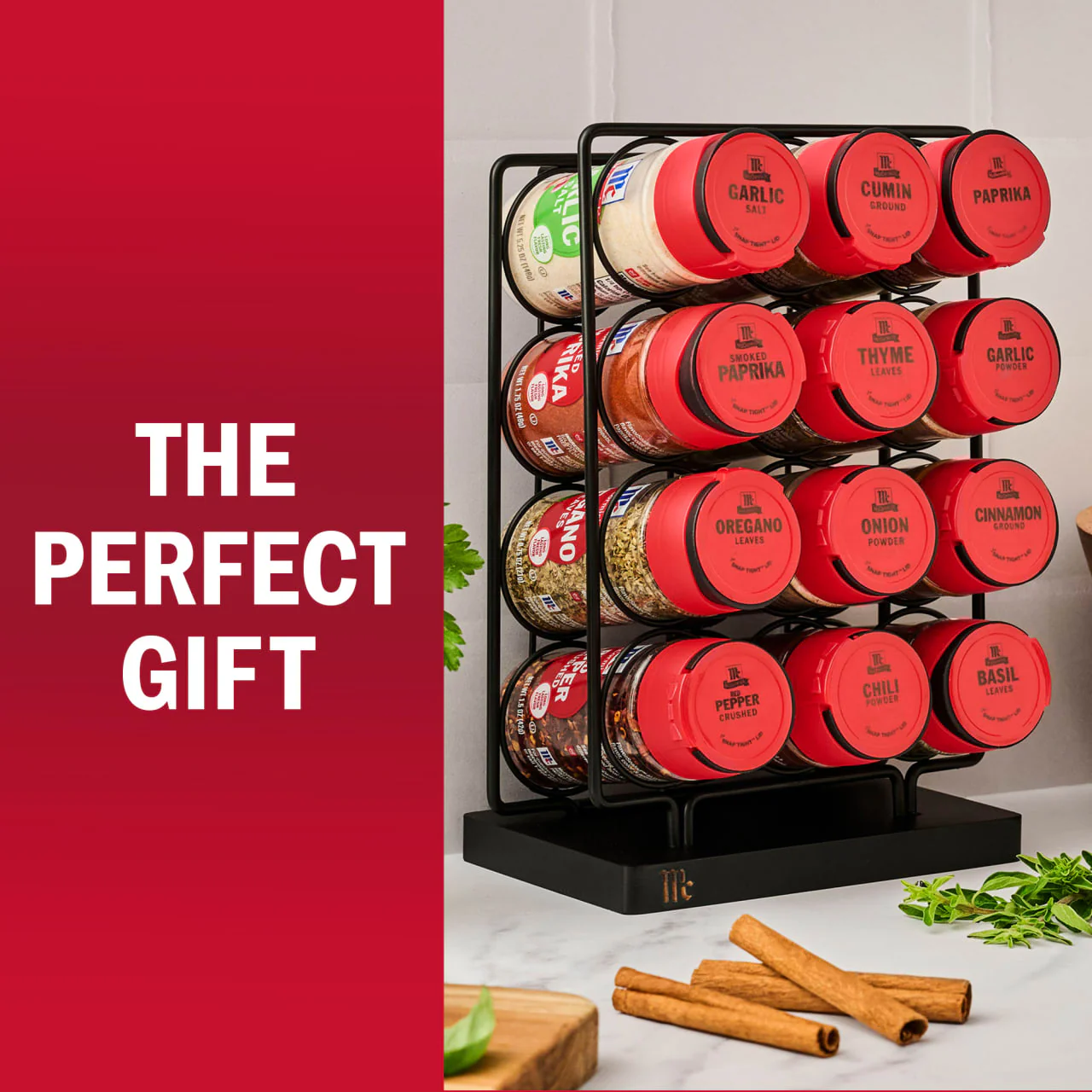 McCormick® Essentials Collection Spice Rack, 12ct - Image 4