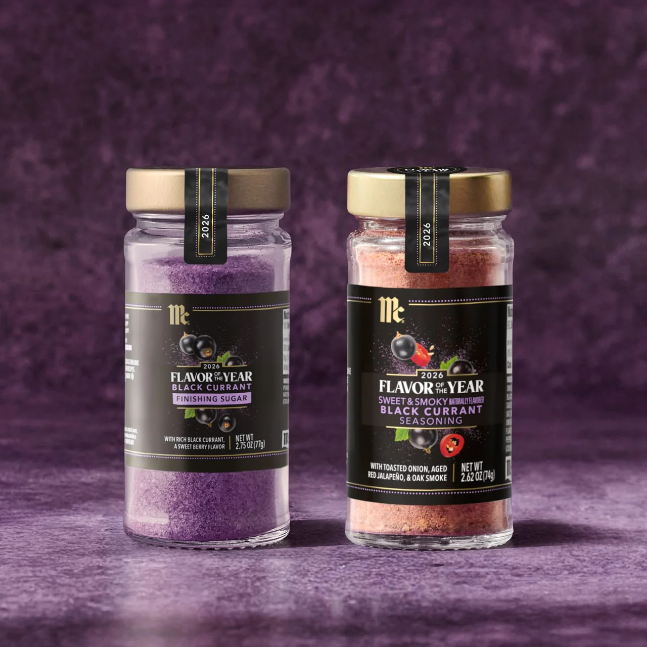 McCormick® 2026 Flavor of the Year Black Currant Seasoning & Finishing Sugar Bundle, 2ct - Image 9