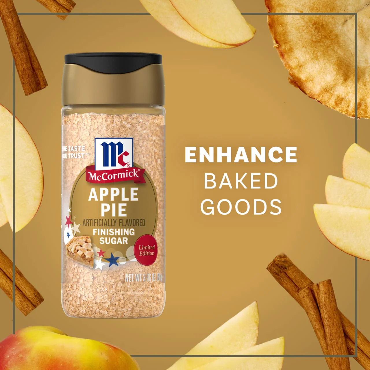 McCormick® Apple Pie Finishing Sugar, 3.06 oz - Image 15