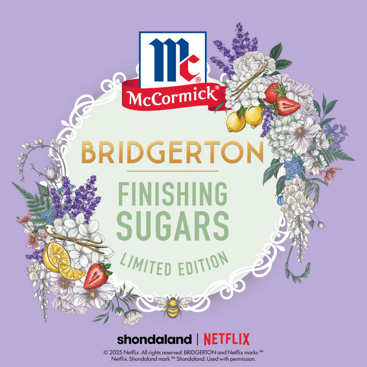 McCormick® Bridgerton™ Finishing Sugars Gift Set, Limited Edition - Image 8