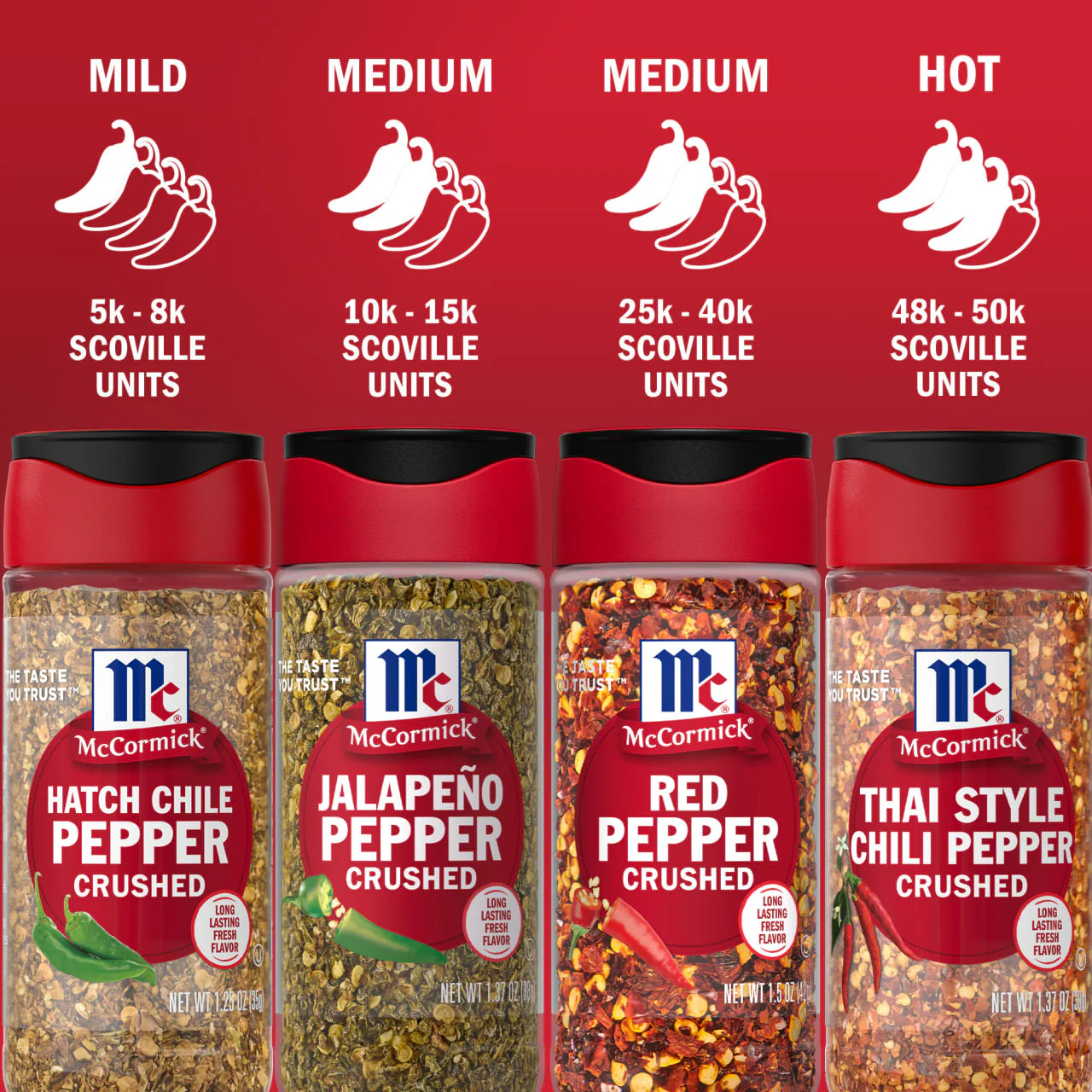 McCormick® Heat-Lovers Crushed Pepper Pack, 4ct - Image 13