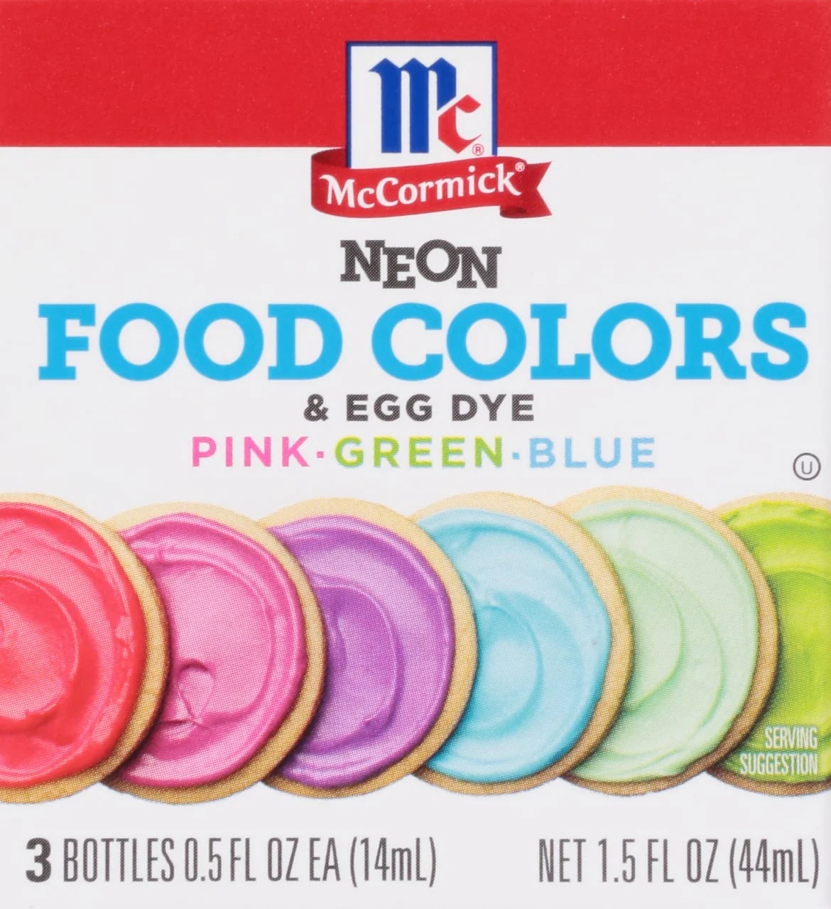 McCormick® Neon Food Colors & Egg Dye, 1.5 fl oz