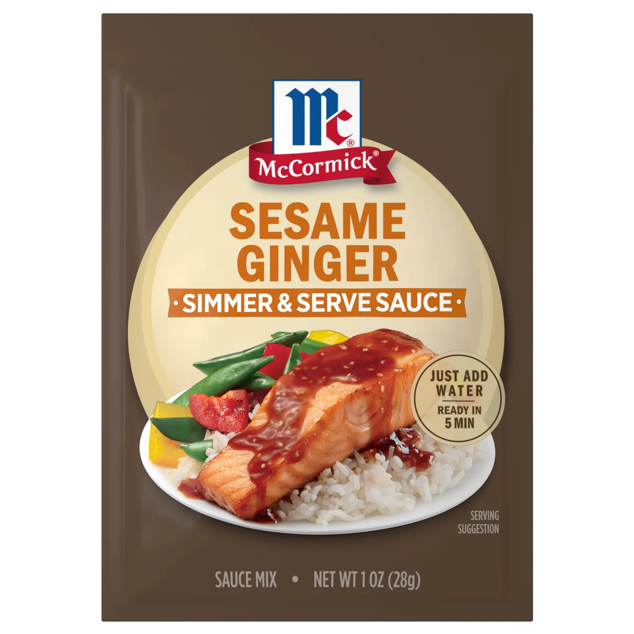 McCormick® Sesame Ginger Sauce Mix, 1 oz