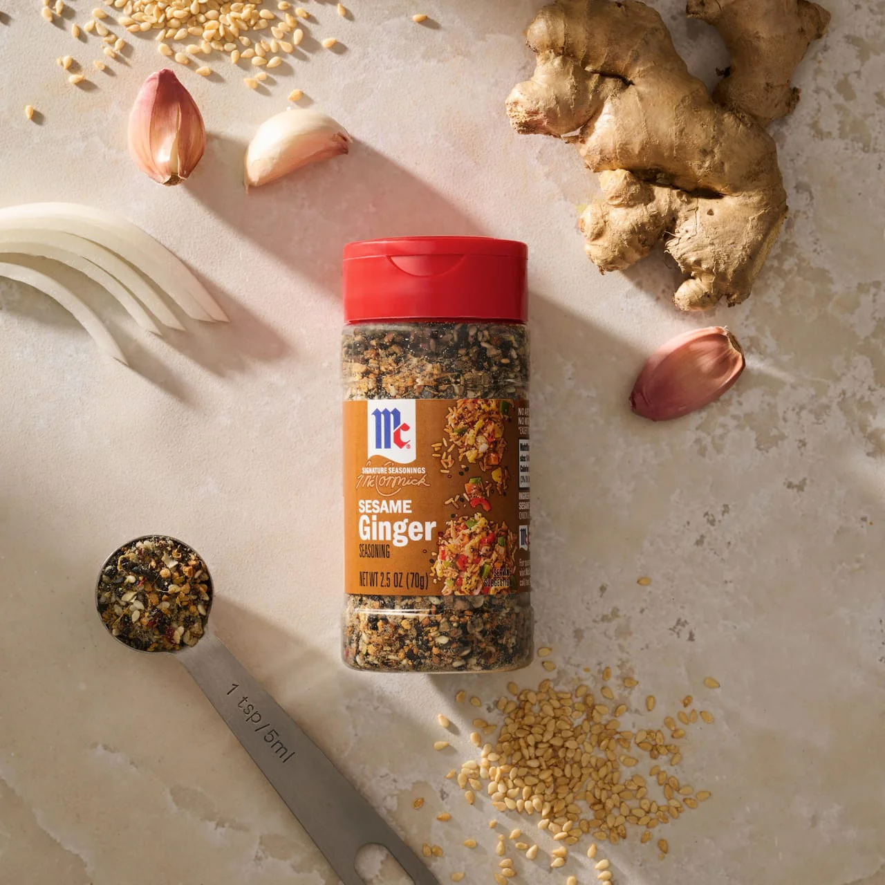 McCormick® Sesame Ginger Seasoning, 2.5 oz - Image 7