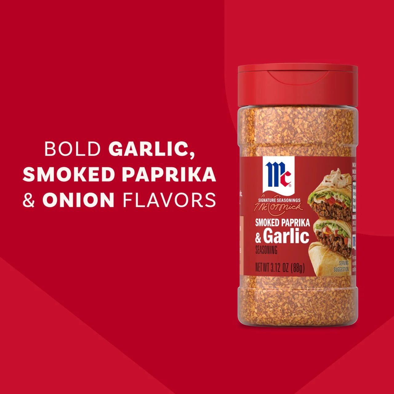 McCormick® Smoked Paprika and Garlic Seasoning, 3.12 oz - Image 3