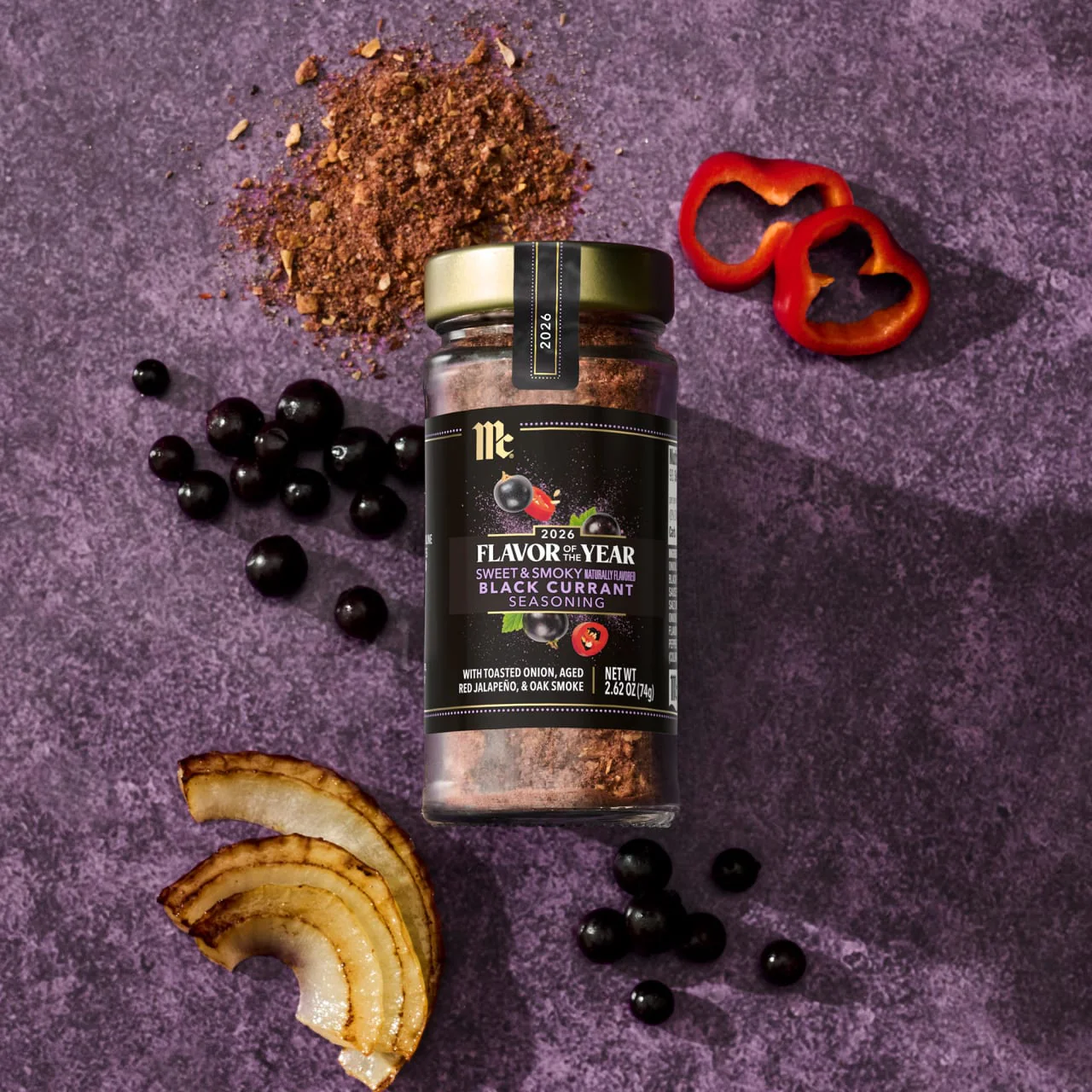 McCormick® Sweet & Smoky Black Currant Seasoning, 2.62 oz - Image 7