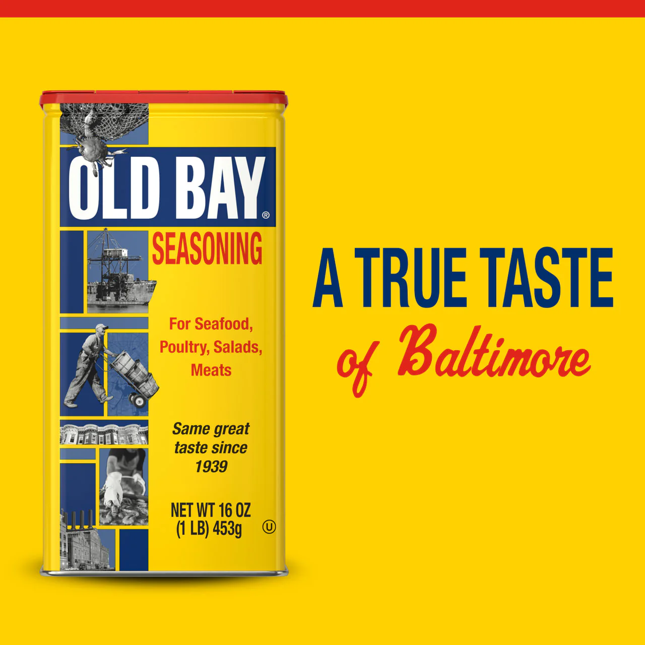 OLD BAY® Seasoning “Hands of the Harbor” Limited Edition Tin, 16.0 oz - Image 3