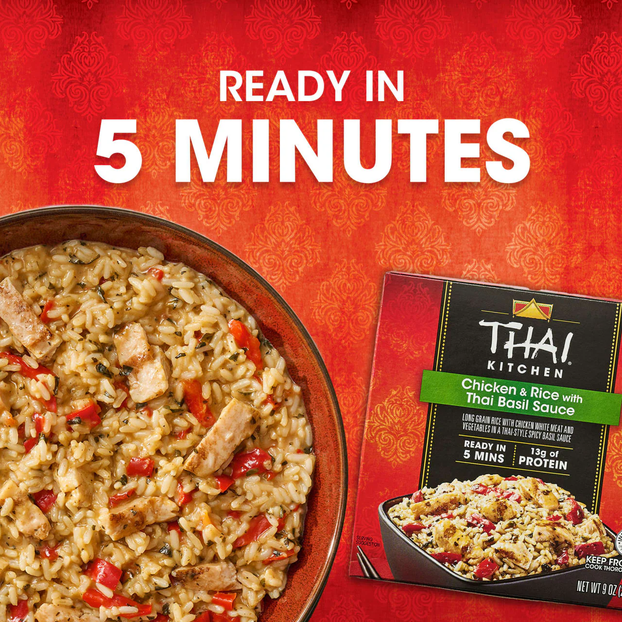 Thai Kitchen® Chicken with Thai Basil Sauce Rice, 9.0 oz - Image 15