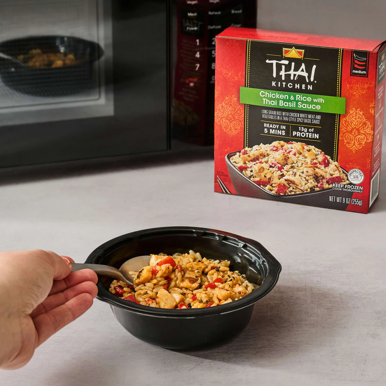 Thai Kitchen® Chicken with Thai Basil Sauce Rice, 9.0 oz - Image 6