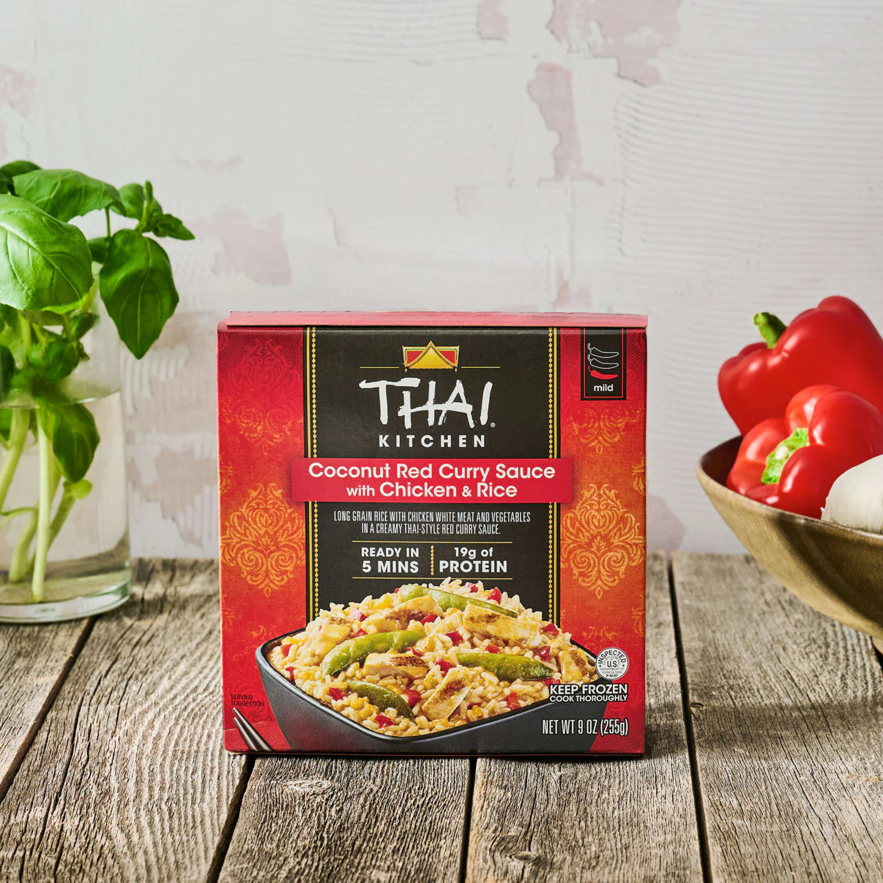 Thai Kitchen® Coconut Red Curry Sauce with Chicken Rice, 9.0 oz - Image 16