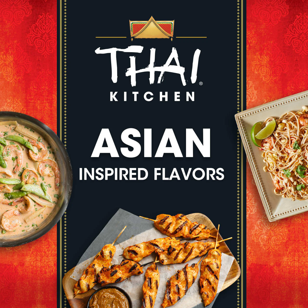 Thai Kitchen® Coconut Red Curry Sauce with Chicken Rice, 9.0 oz - Image 17