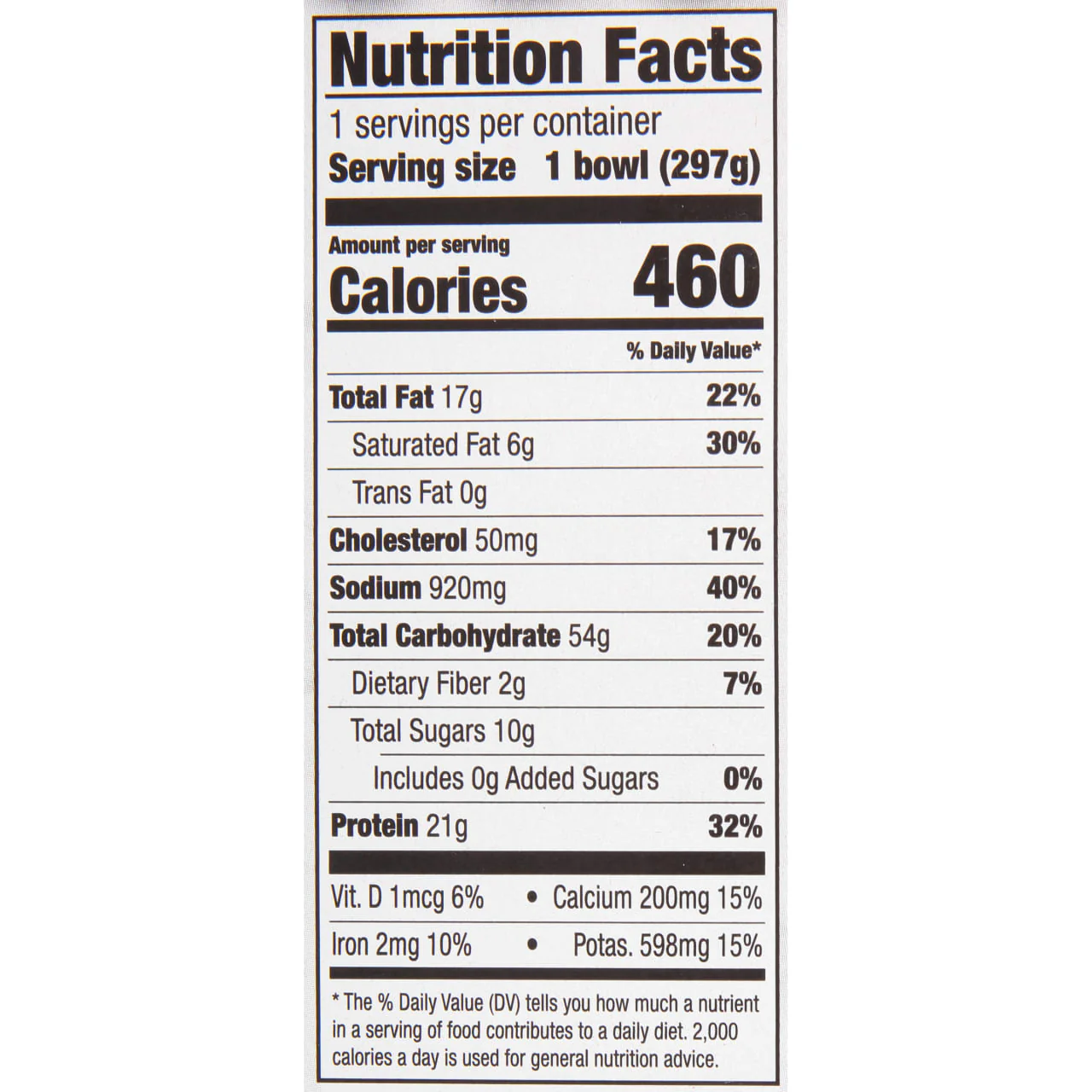 Zatarain's® Bourbon Chicken Pasta Bowl, 10.5 oz - Image 7
